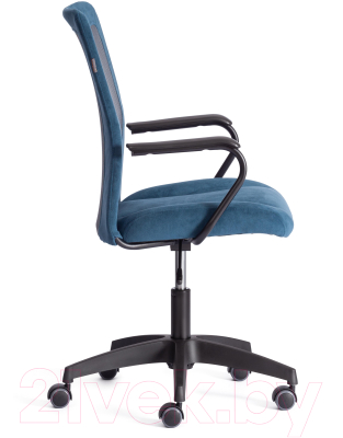 Кресло офисное Tetchair Staff флок (синий/серый, 32/W-12)