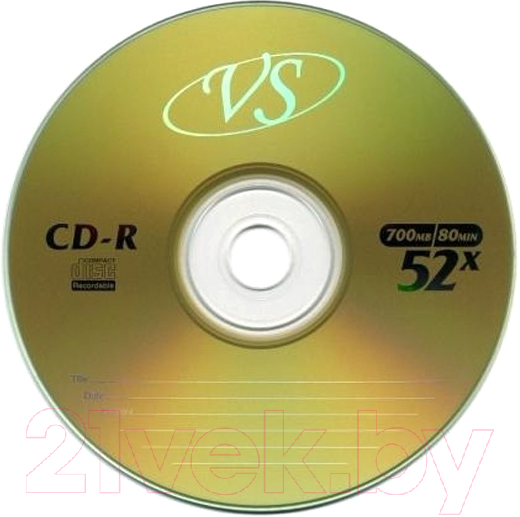 Набор дисков CD-R VS 80 / VSCDRB5003