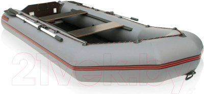 Надувная лодка Leader Boats Тайга-320-М / 3212021 (серый)