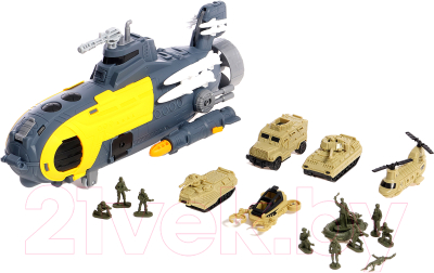Набор игрушечной техники Автоград Военная субмарина P946-A / 10257832