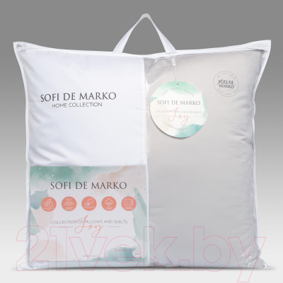 Подушка для сна Sofi de Marko Joy 70x70 / Под-Дж-сер-70x70 (серый)