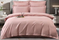 Комплект постельного белья Sofi de Marko Изольда Евро / Евро-1000И (пепельно-розовый) - 