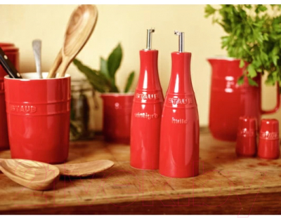 Набор дозаторов для масла/уксуса Staub Ceramic 40511-788 (вишневый)