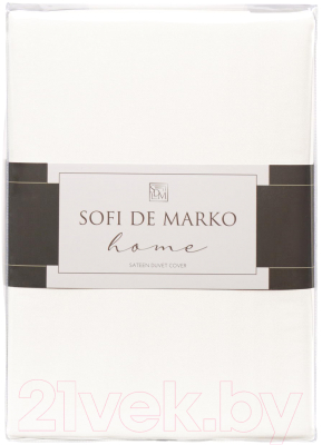 Пододеяльник Sofi de Marko Мармис 200x220 / Под-мс-200x220бел (белый)