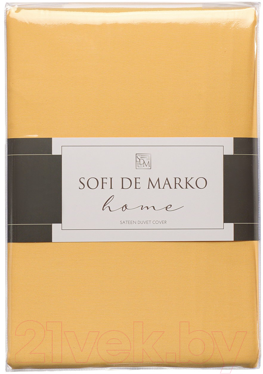 Пододеяльник Sofi de Marko Мармис 200x220 / Под-мс-200x220жл (желтый) — фото 2