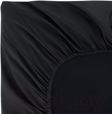 Простыня Sofi de Marko Мармис 90x200x30 / Пр-мс-90x200x30чер
