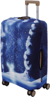 Чехол для чемодана Grott 338-24FY0105-S-NCL (синий) - 