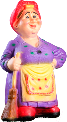 Изображение товара Фигурка для сада Хорошие сувениры Теща с метлой средняя / 3866566