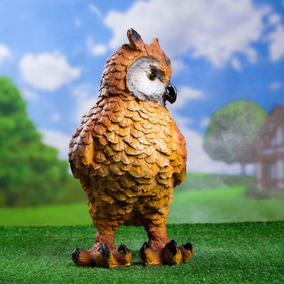 Изображение товара Фигурка для сада Хорошие сувениры Филин на ножках большой / 1169399