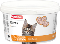 Кормовая добавка для животных Beaphar Kitty's Junior / 12596 (1000шт) - 