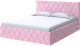 Каркас кровати Proson Fresco Teddy 027 200x200  (розовый фламинго) - 