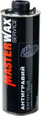 Антигравий MasterWax Service 314 MW030801 с эффектом шегрени (1л, серый)