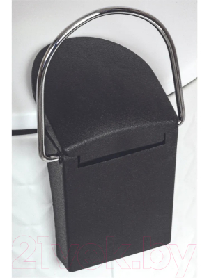 Изображение товара Мусорное ведро Orion Home 420051 (5л, белый матовый)