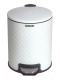 Миниатюра изображения товара Мусорное ведро Orion Home 420051 (5л, белый матовый)
