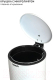 Миниатюра изображения товара Мусорное ведро Orion Home 420051 (5л, белый матовый)
