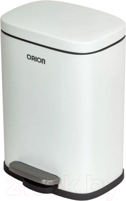 Мусорное ведро Orion Home 430051 (5л, белый матовый)