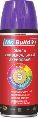 Краска Mr. Build 712564 (400мл, RAL 4005 сине-сиреневый)