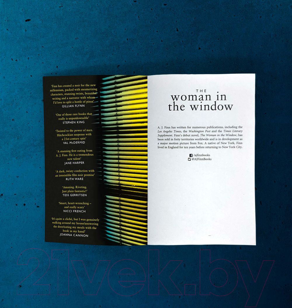 Книга HarperCollins Publishers The Woman in the Window / 9780008234188