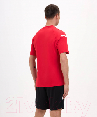 Футболка игровая футбольная Jogel Camp 2 Training Poly Tee (L, красный)