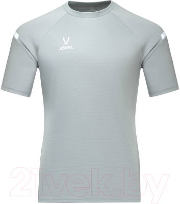 Футболка игровая футбольная Jogel Camp 2 Training Poly Tee (XXL, серый)