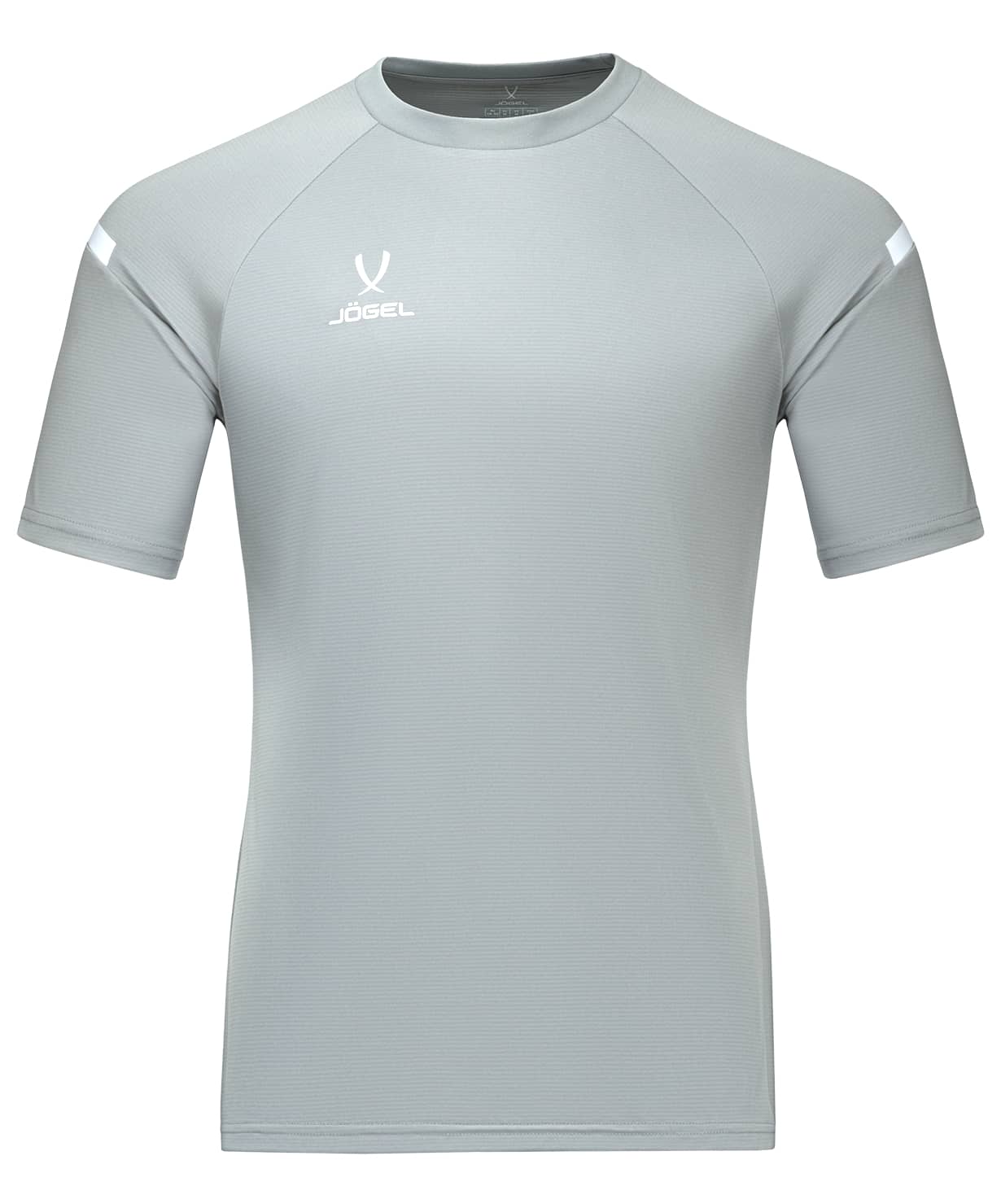 Футболка игровая футбольная Jogel Camp 2 Training Poly Tee (YS, серый) — фото 3