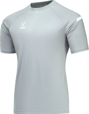 Футболка игровая футбольная Jogel Camp 2 Training Poly Tee (YS, серый) -