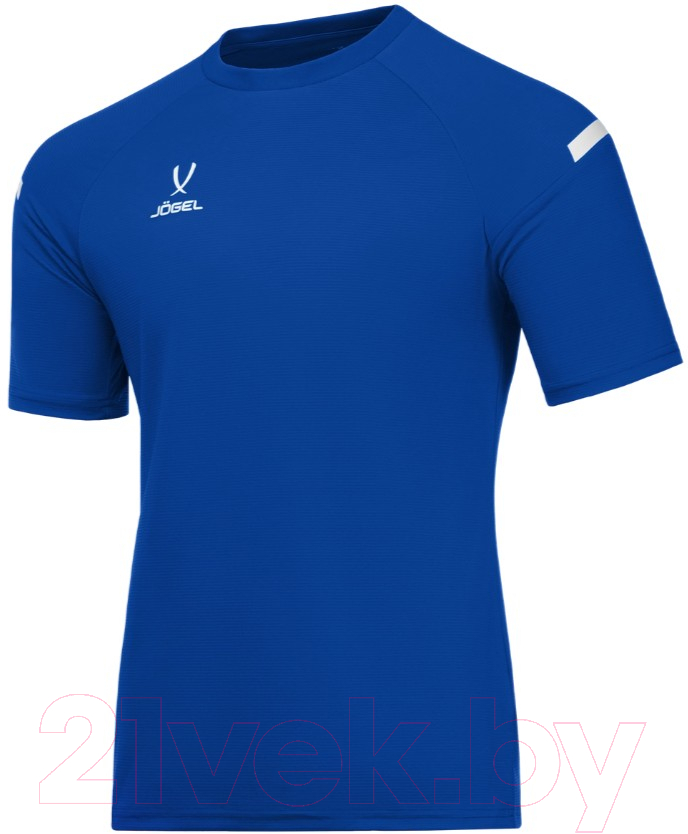 Футболка игровая футбольная Jogel Camp 2 Training Poly Tee (XL, синий) — фото 4