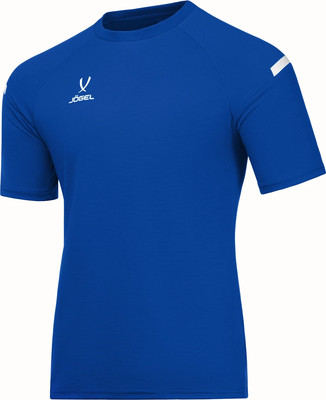 Футболка игровая футбольная Jogel Camp 2 Training Poly Tee (XS, синий) -