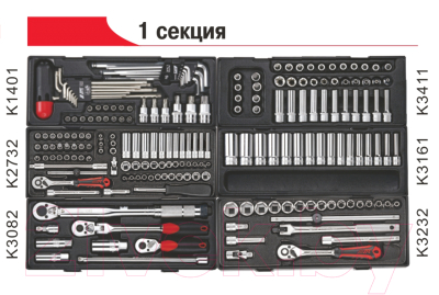 Тележка инструментальная JTC JTC-5641 