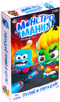 Настольная игра Лас Играс Kids. Монстромания / 9948133