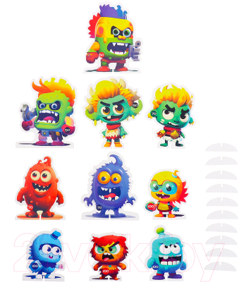 Настольная игра Лас Играс Kids. Монстромания / 9948133