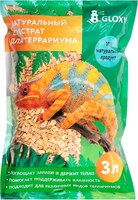 Субстрат для террариума Gloxy Щепа дуба / GL-084223 (3л) - 