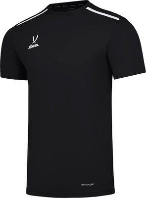 Футболка вратарская футбольная Jogel Division Training Tee (XS, черный) -
