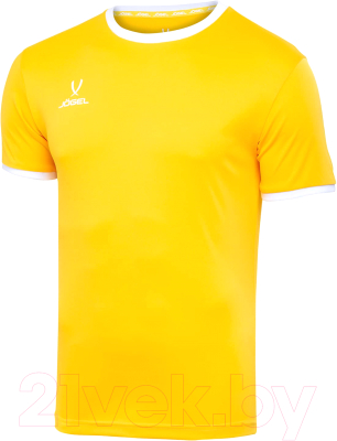 Футболка игровая футбольная Jogel Camp Origin Jersey / JFT-1020-K (YL, желтый/белый)