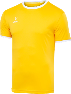 Футболка игровая футбольная Jogel Camp Origin Jersey / JFT-1020-K (YXS, желтый/белый) -