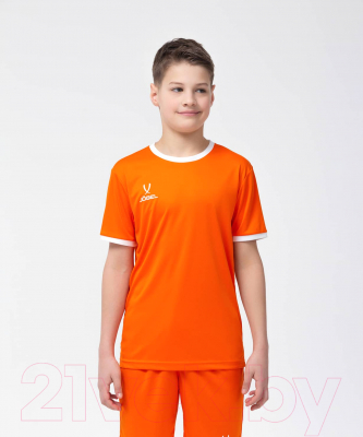 Футболка игровая футбольная Jogel Camp Origin Jersey / JFT-1020-K (XS, оранжевый/белый)