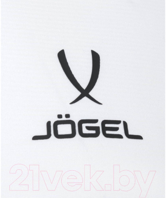 Футболка игровая футбольная Jogel Camp 2 Training Poly Tee (XS, белый)