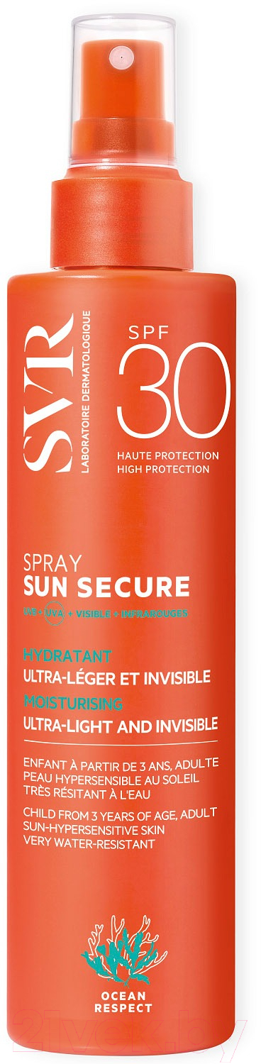 Спрей солнцезащитный SVR Вуаль Безопасное солнце SPF 30