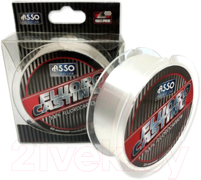 Леска флюорокарбоновая Asso Fluorocasting 100% Fluorocarbon 0.30мм (150м)
