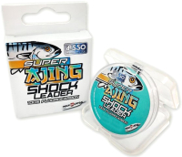 Леска флюорокарбоновая Asso Super Ajing Shock Leader Std 100% Fluorocarbon 0.117мм (30м) - 