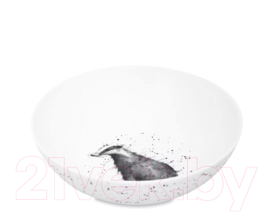 Салатник Royal Worcester Забавная фауна Барсук / RWC WNB4078-XB/1