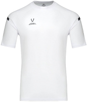 Футболка игровая футбольная Jogel Camp 2 Training Poly Tee (YM, белый) -