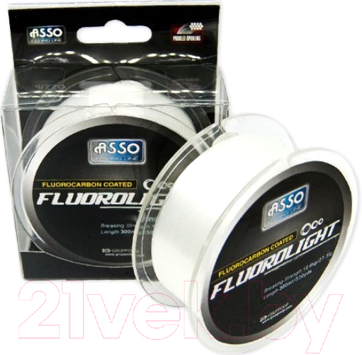 Леска монофильная Asso Fluorolight 0.28мм (150м)