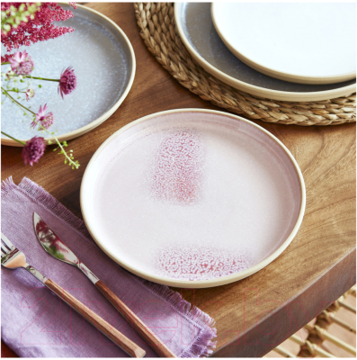 Тарелка закусочная (десертная) Portmeirion Минералы Розовый кварц / PRT-MNRQ79438-XL-1
