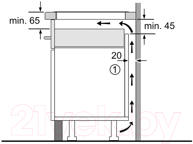 Индукционная варочная панель Bosch PIF651HC1E