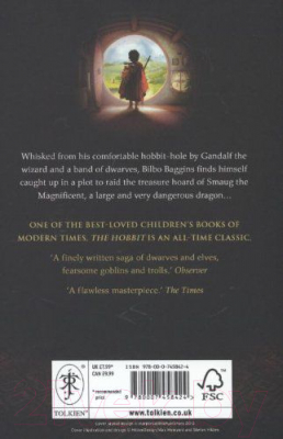 Книга HarperCollins Publishers The Hobbit / 9780007458424 (Tolkien J.R.R.)