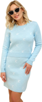 Комплект одежды Romgil РВ0019-ХЛ2  (р.170-96-102, крем-брюле/бледно-голубой) - 