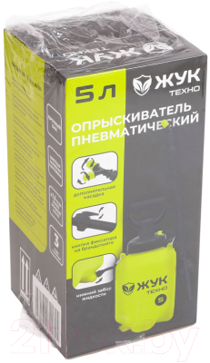 Опрыскиватель помповый Цикл Жук Техно / 321694-00 (5л)