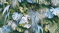 Фотообои листовые Citydecor Цветы и растения 145 (500x260см) - 