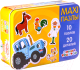 Развивающая игра Синий трактор Макси. 10 пазлов / 7701947 - 